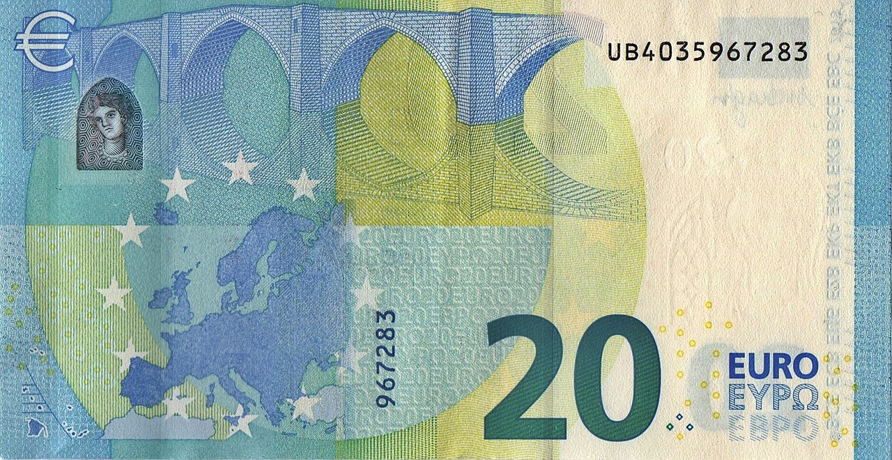 euros, money, banknote